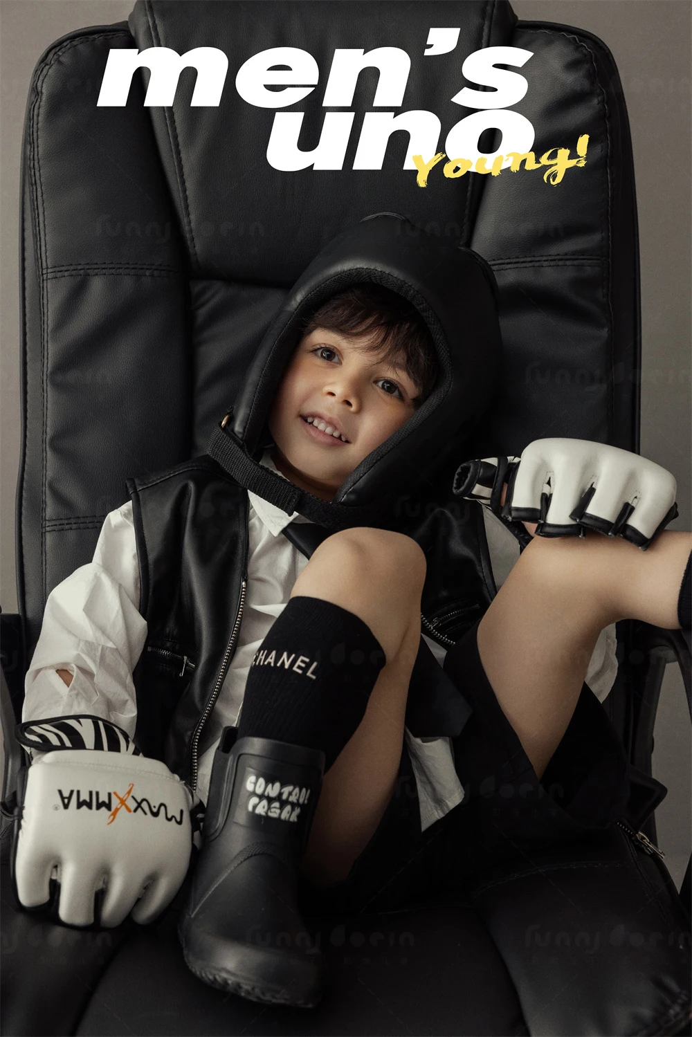 芳妮豆丁儿童摄影 拳力出击