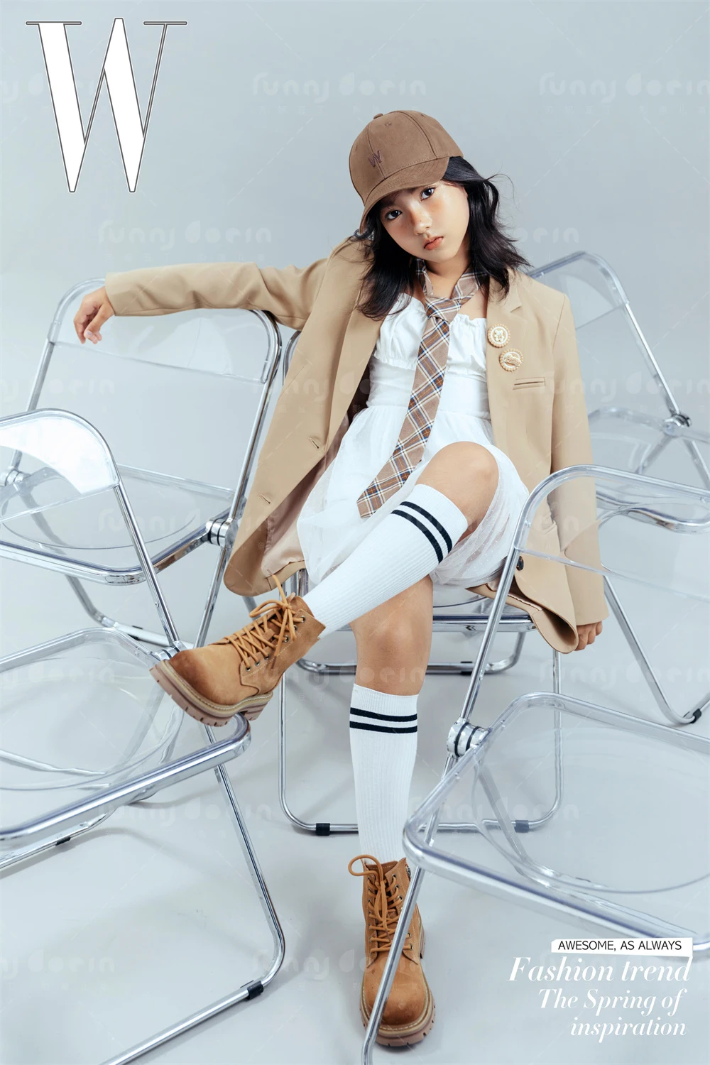 芳妮豆丁儿童摄影 甜酷少女