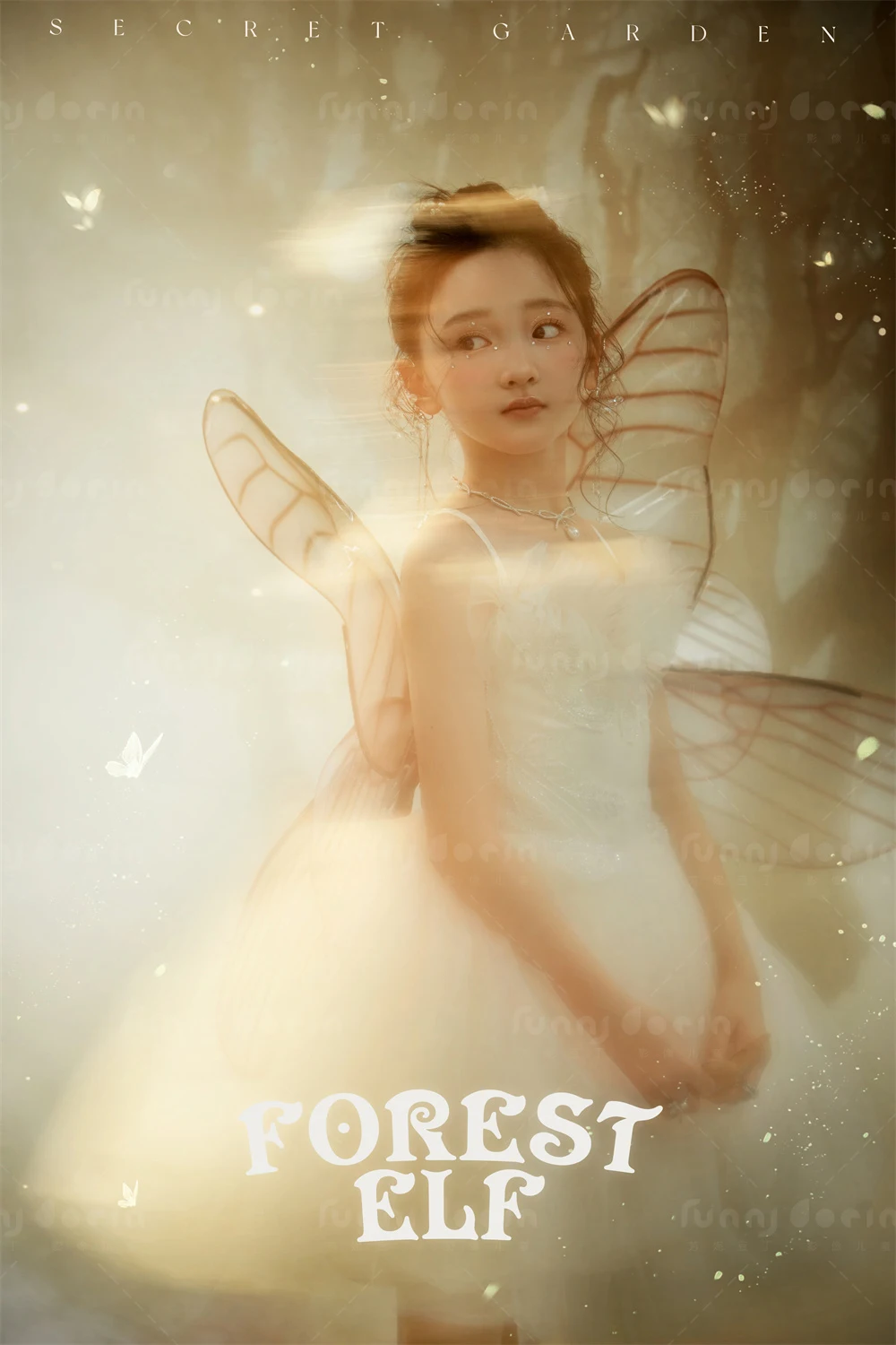 芳妮豆丁儿童摄影 幻蝶精灵