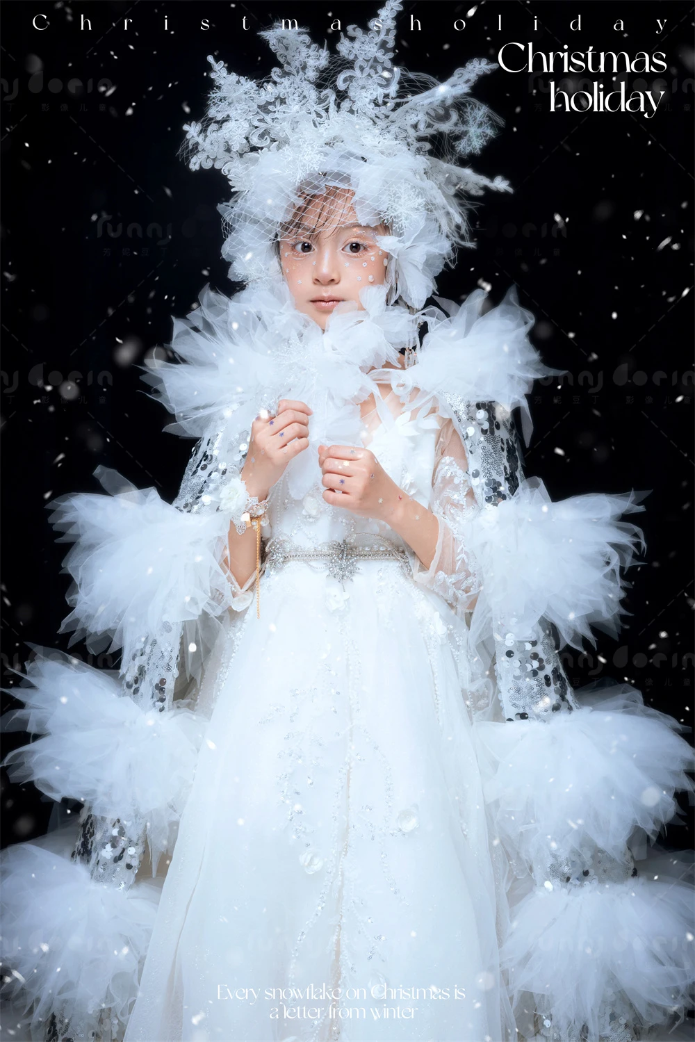 芳妮豆丁儿童摄影 冰雪精灵