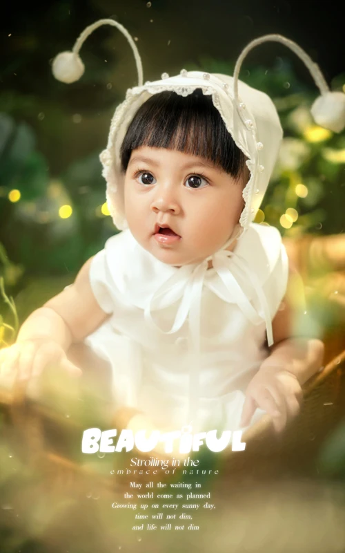 芳妮豆丁儿童摄影 荧光森林