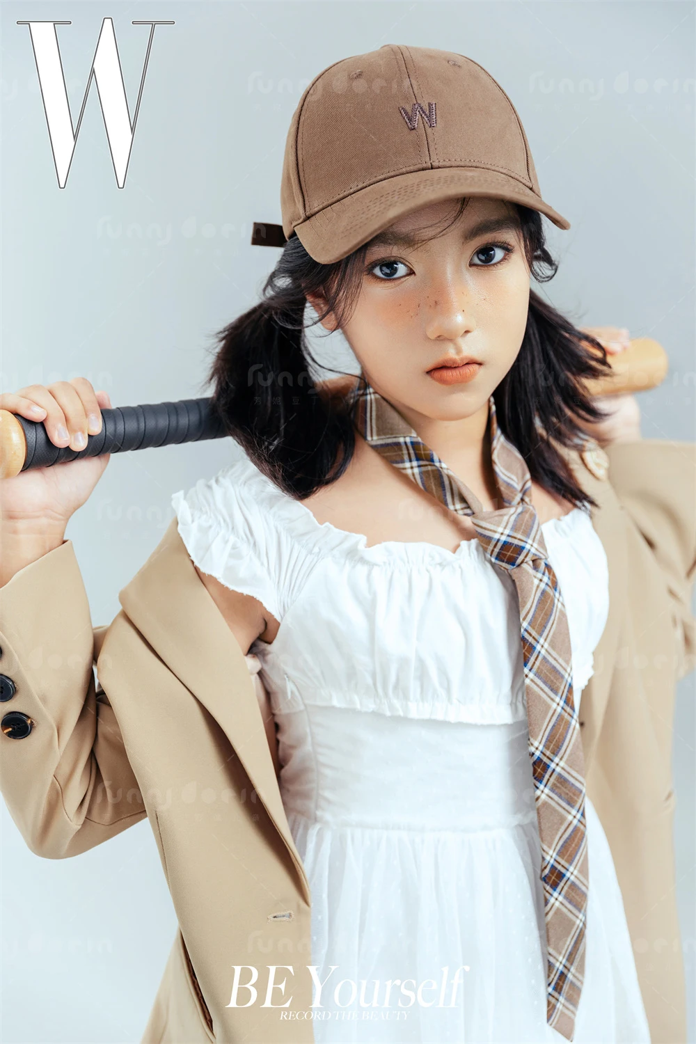 芳妮豆丁儿童摄影 甜酷少女