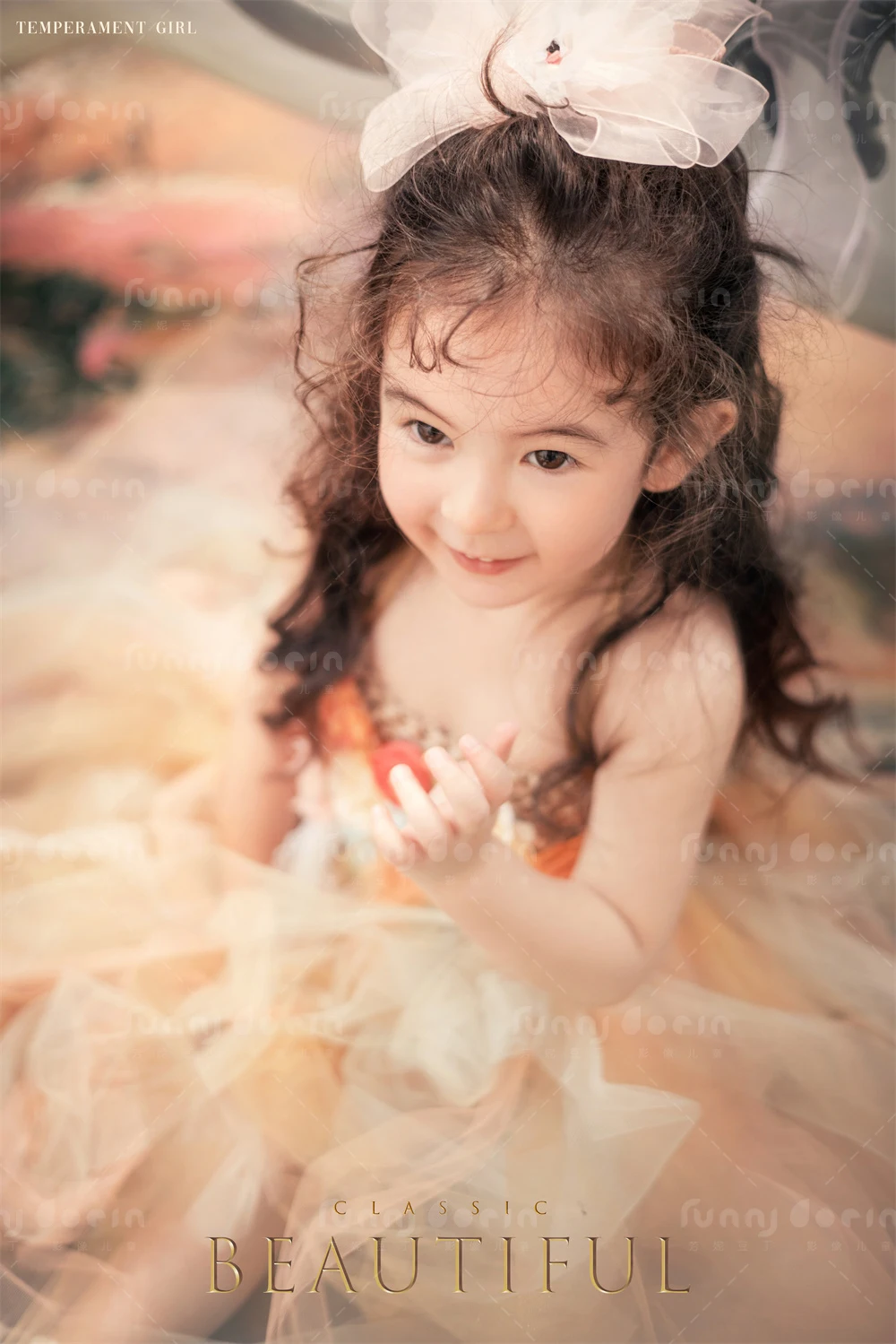 芳妮豆丁儿童摄影 梦马公主