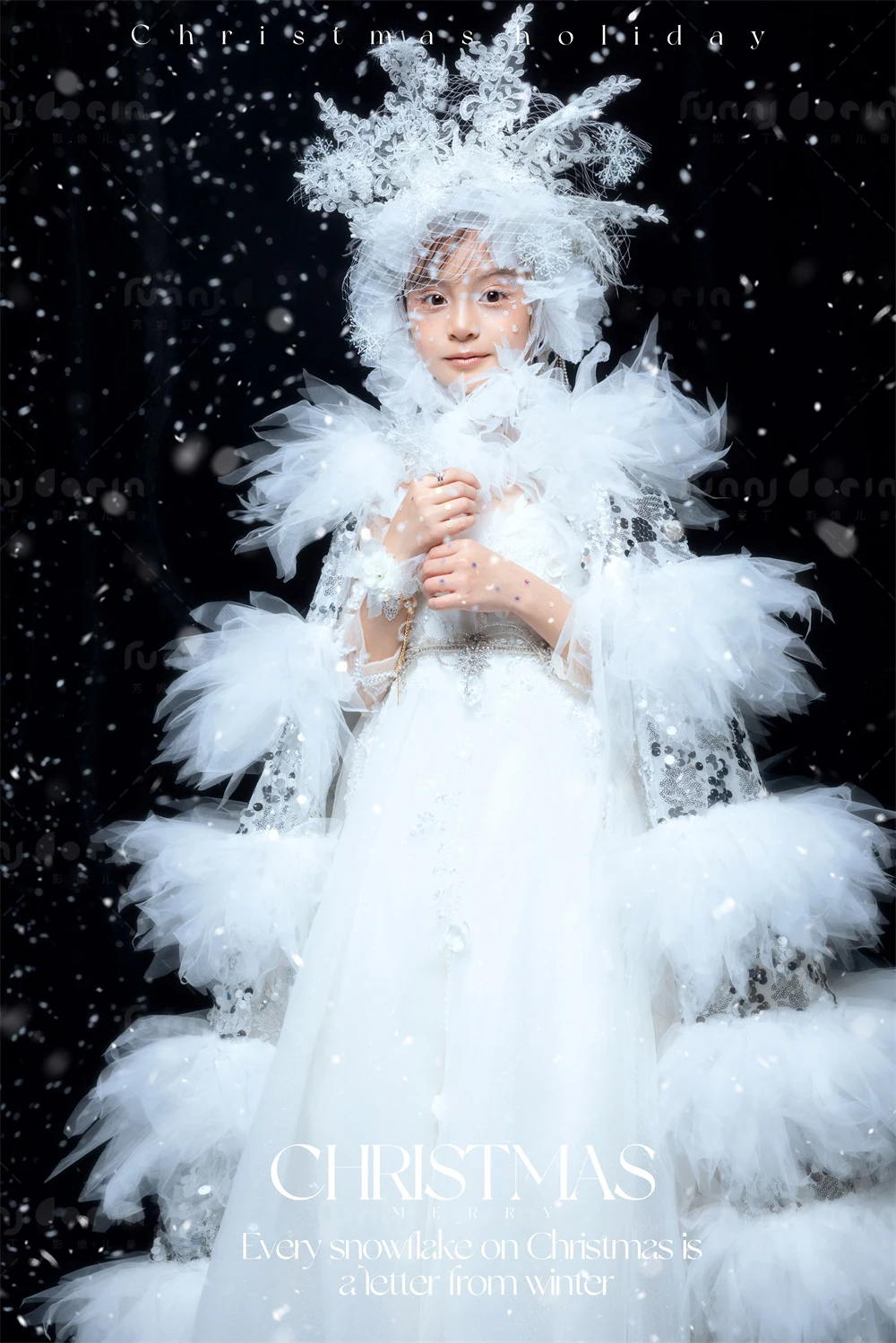 芳妮豆丁儿童摄影 冰雪精灵