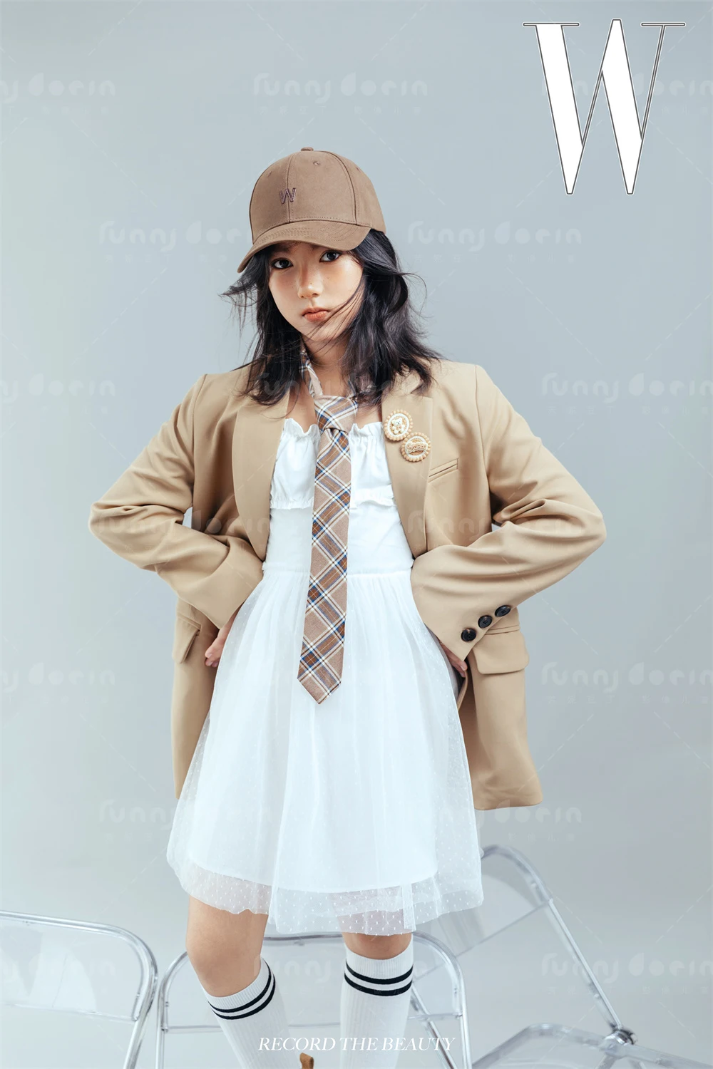 芳妮豆丁儿童摄影 甜酷少女