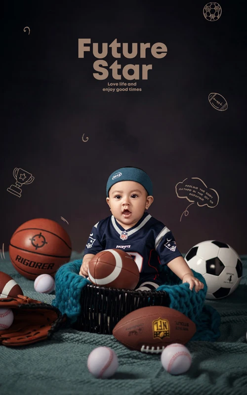 芳妮豆丁儿童摄影 元气萌宝