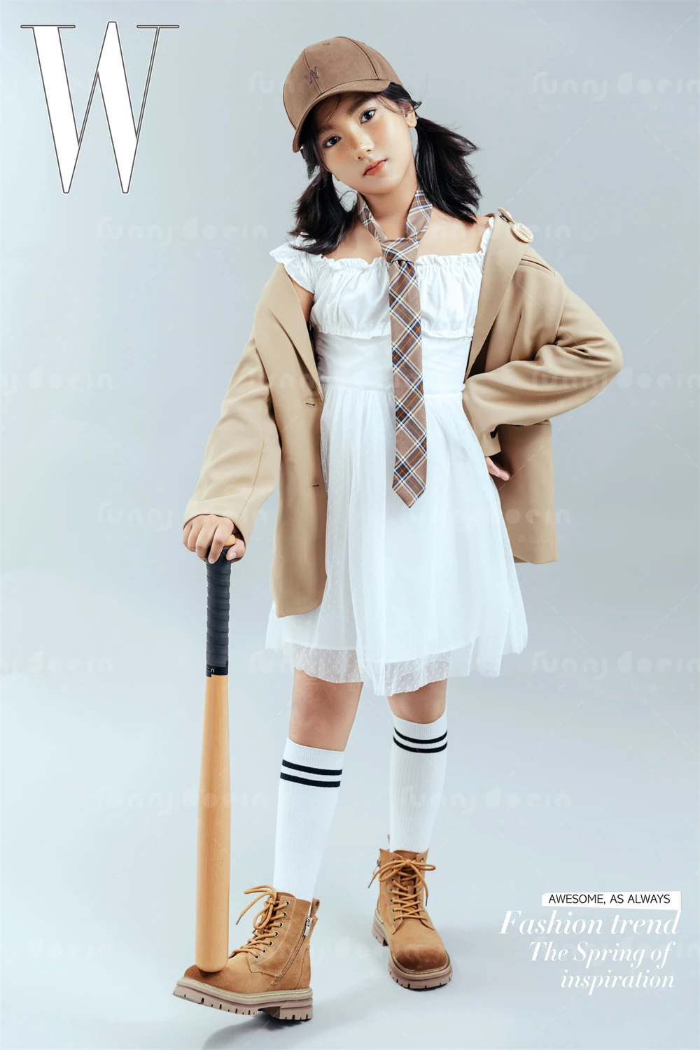 芳妮豆丁儿童摄影 甜酷少女