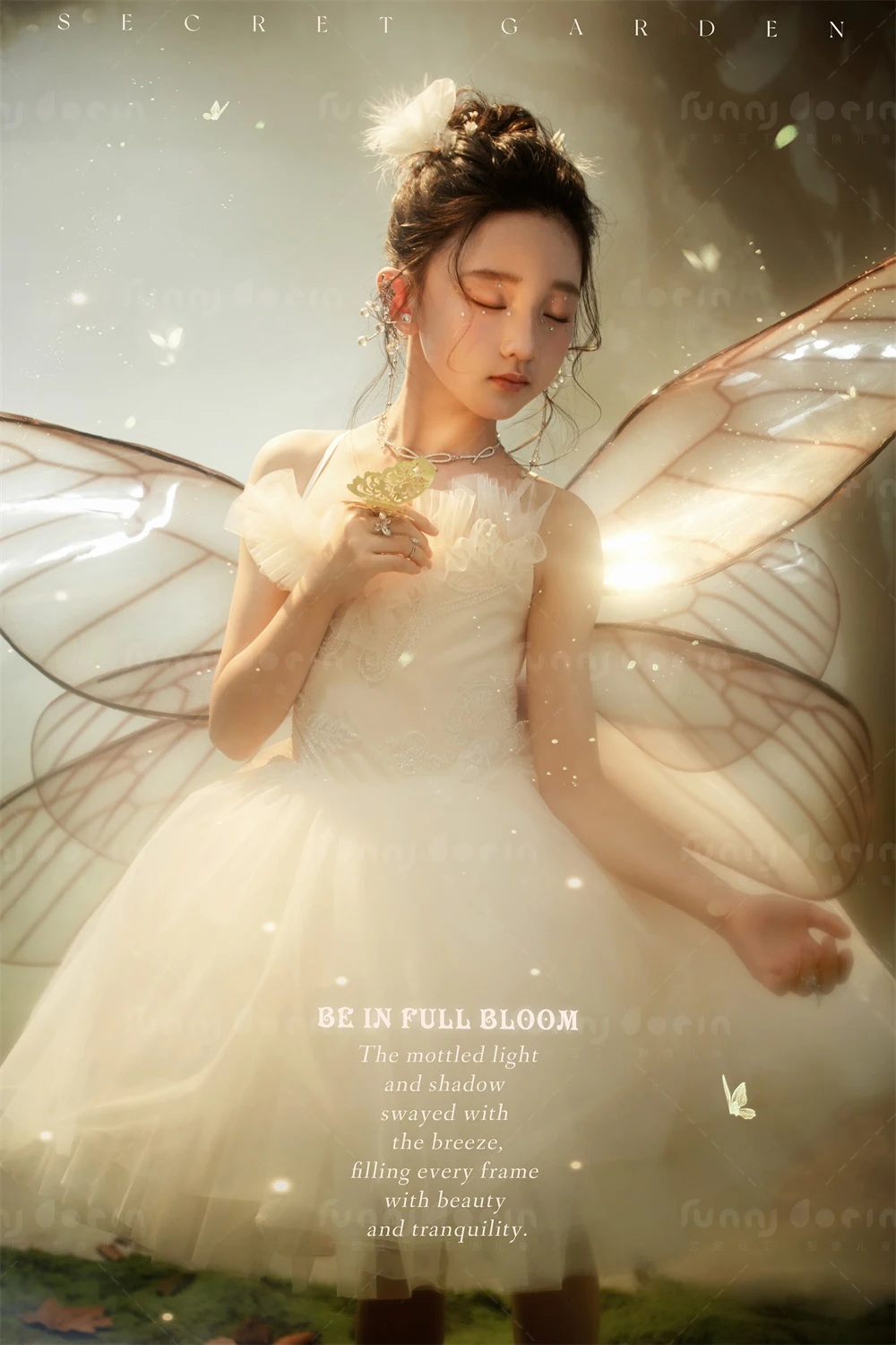 芳妮豆丁儿童摄影 幻蝶精灵
