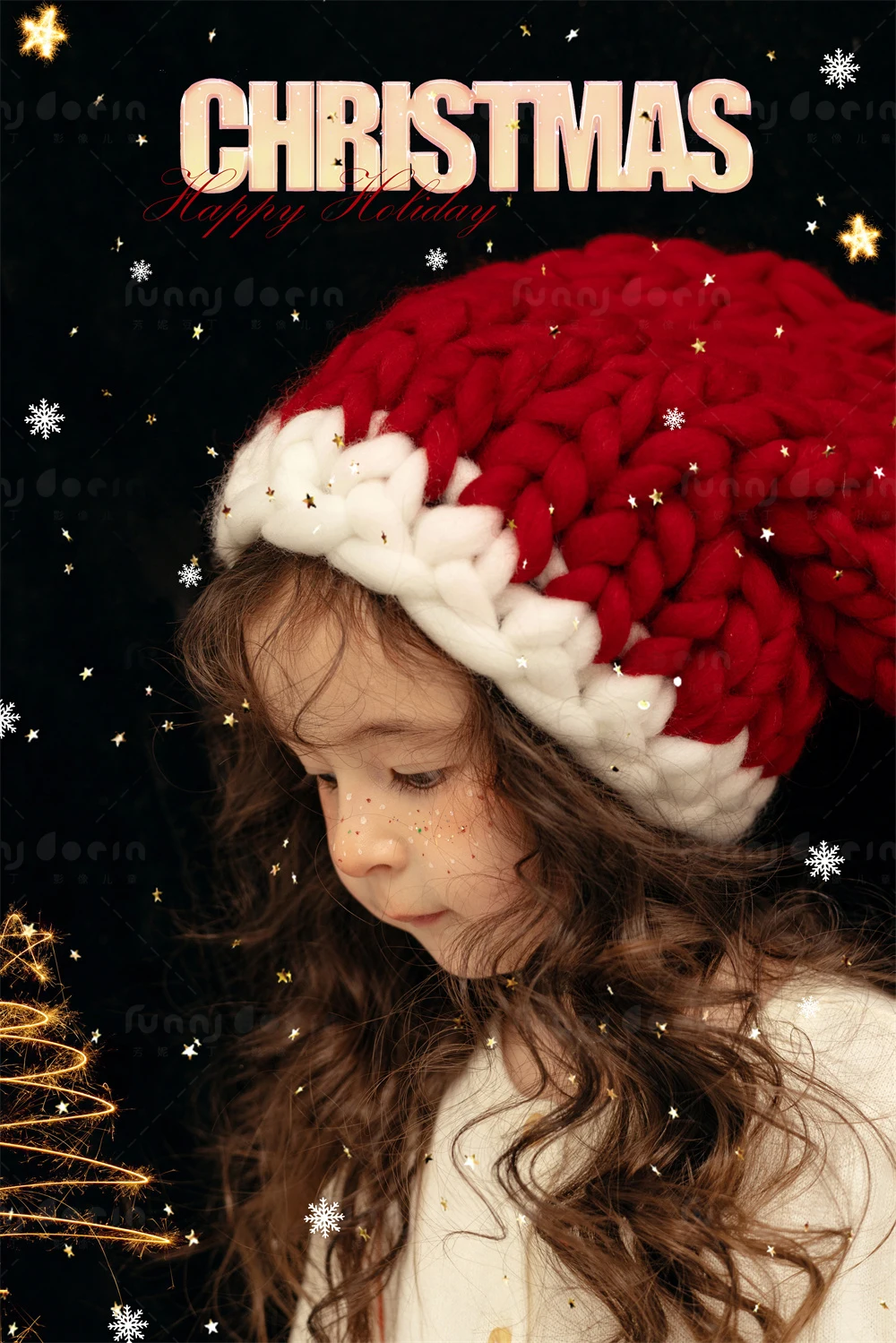 芳妮豆丁儿童摄影 冬雪晚绒