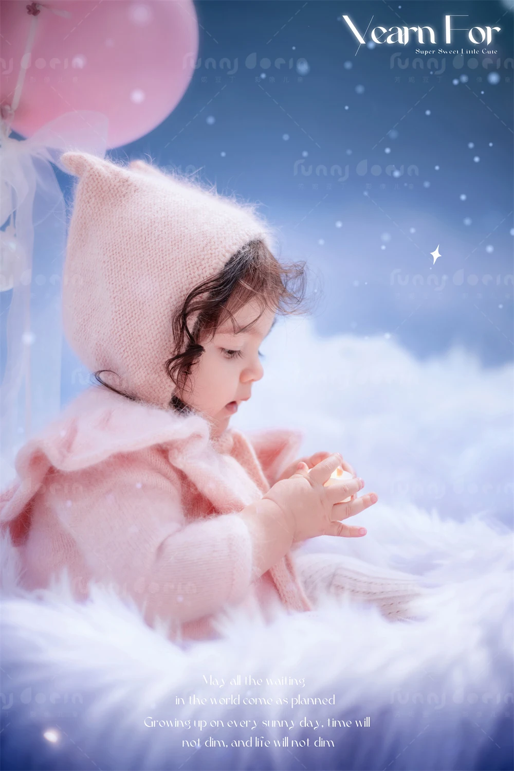 芳妮豆丁儿童摄影 云端童话