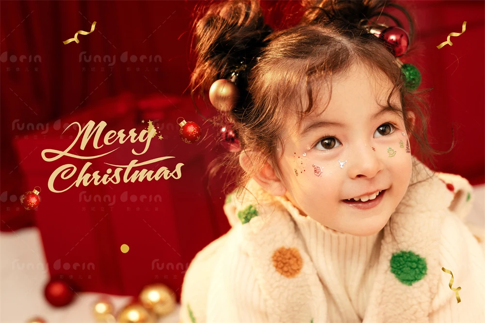 芳妮豆丁儿童摄影 圣诞颂