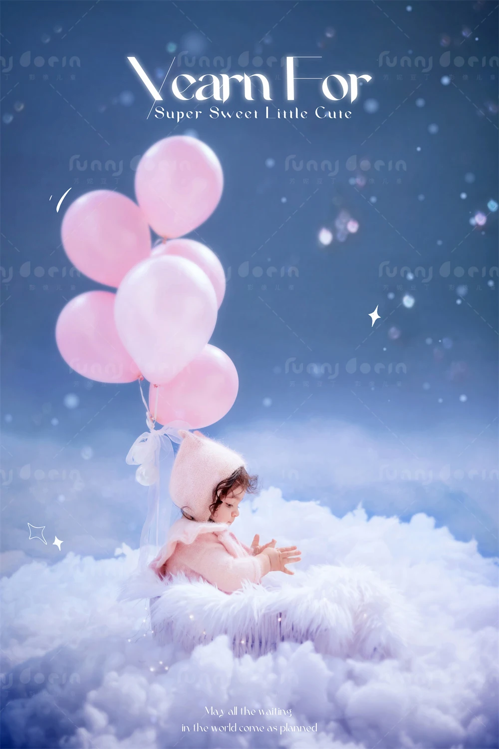 芳妮豆丁儿童摄影 云端童话