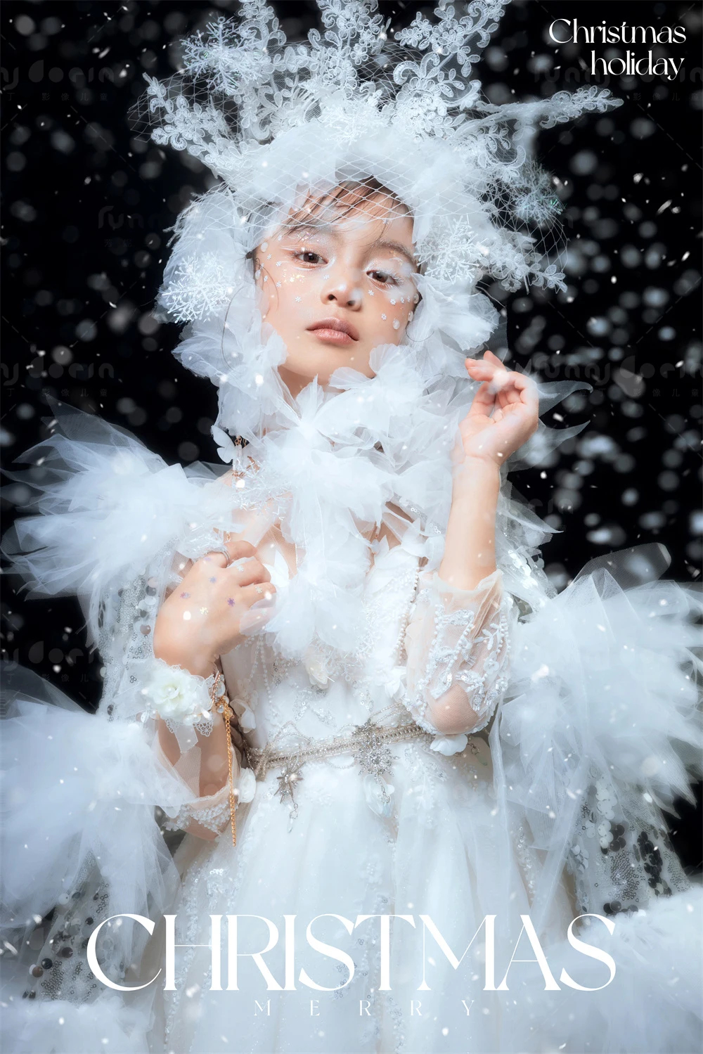 芳妮豆丁儿童摄影 冰雪精灵