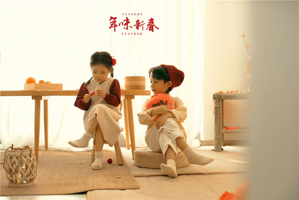 芳妮豆丁儿童摄影 欢禧龘年