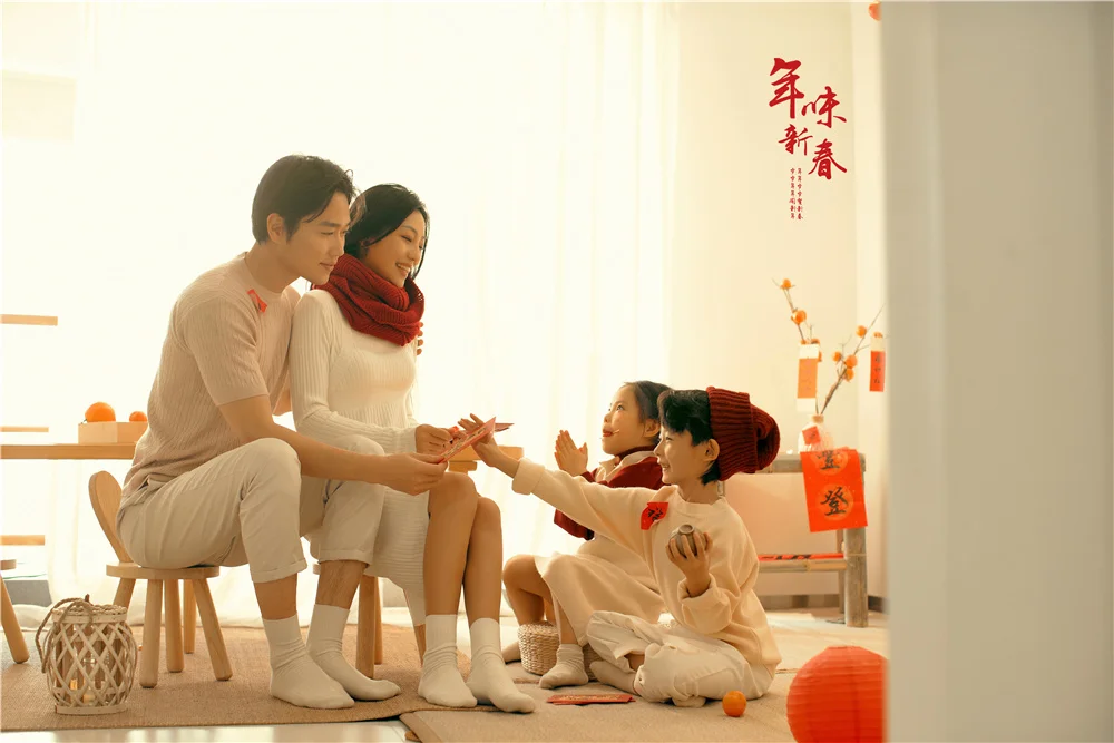 芳妮豆丁儿童摄影 欢禧龘年