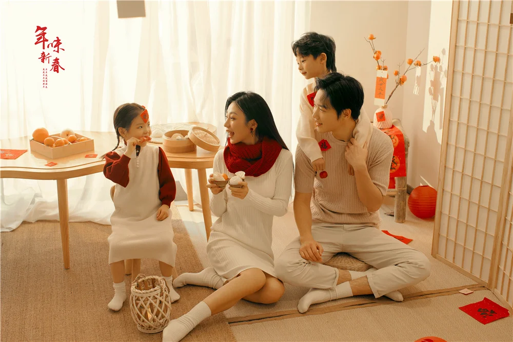 芳妮豆丁儿童摄影 欢禧龘年