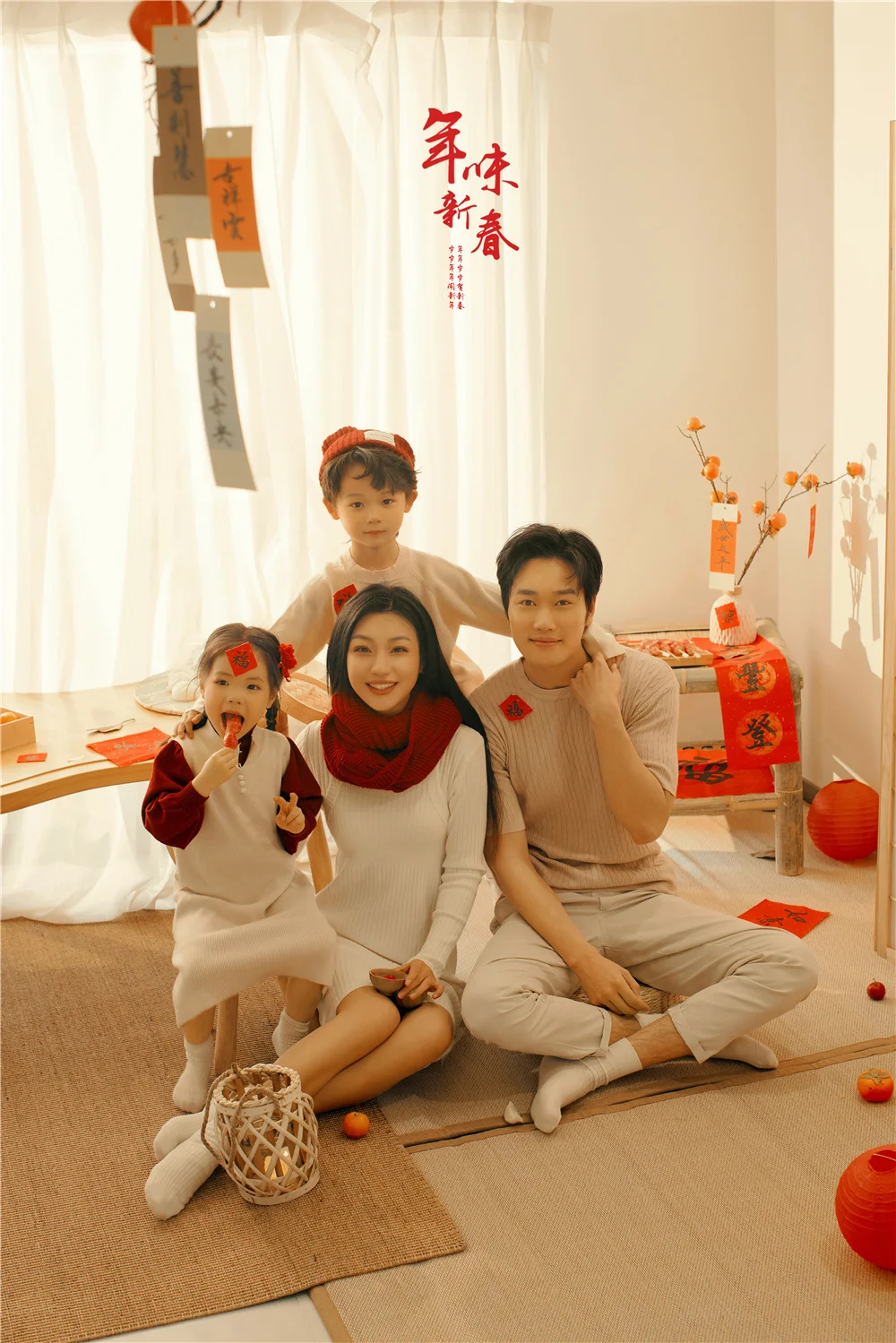 芳妮豆丁儿童摄影 欢禧龘年