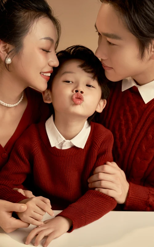 芳妮豆丁儿童摄影 年在一起