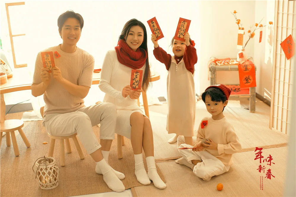 芳妮豆丁儿童摄影 欢禧龘年