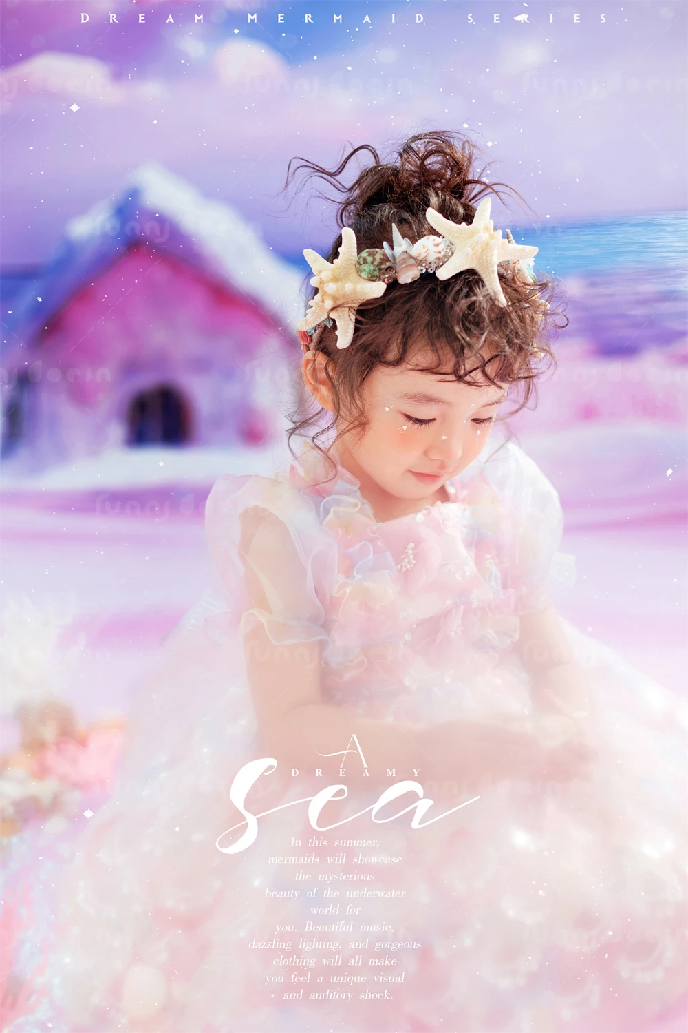 芳妮豆丁儿童摄影 童梦海滩