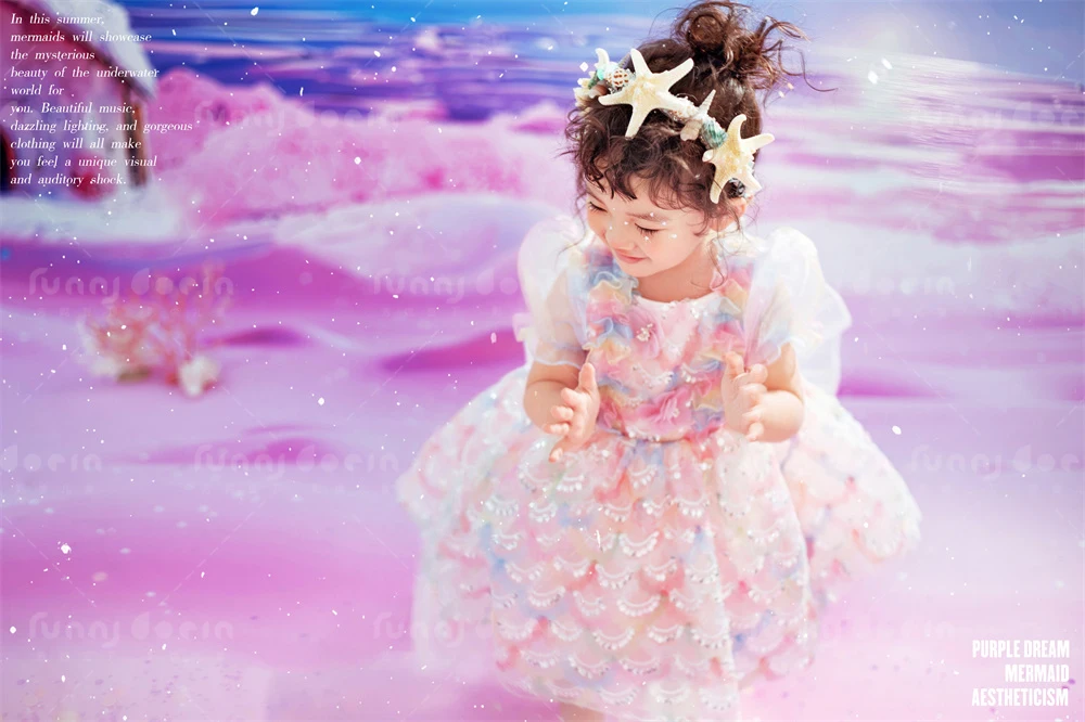 芳妮豆丁儿童摄影 童梦海滩