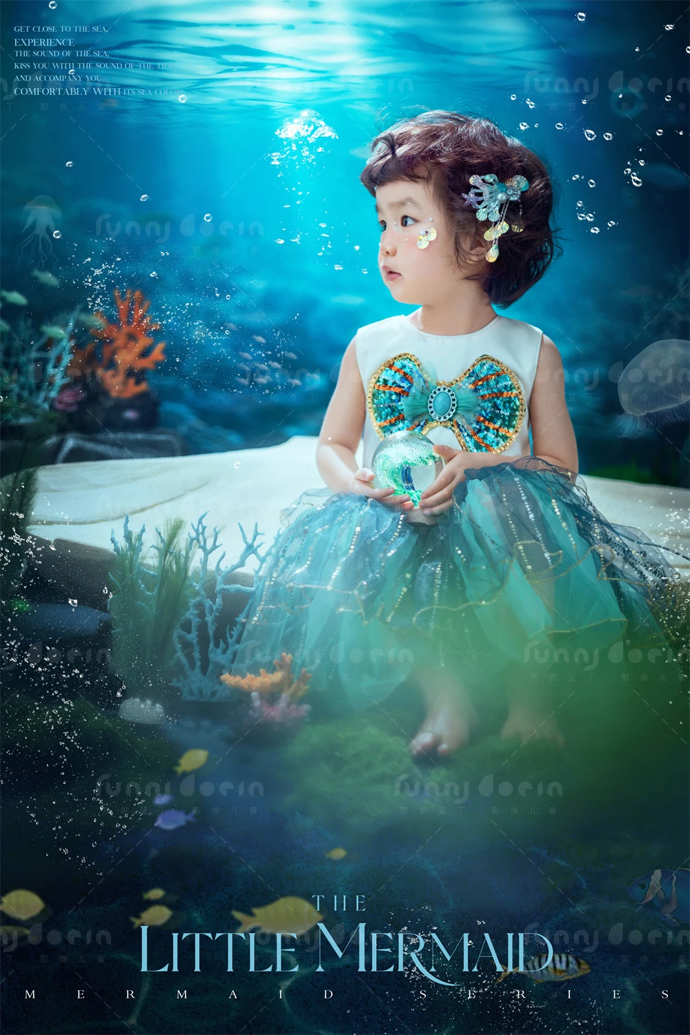 芳妮豆丁儿童摄影 海的女儿