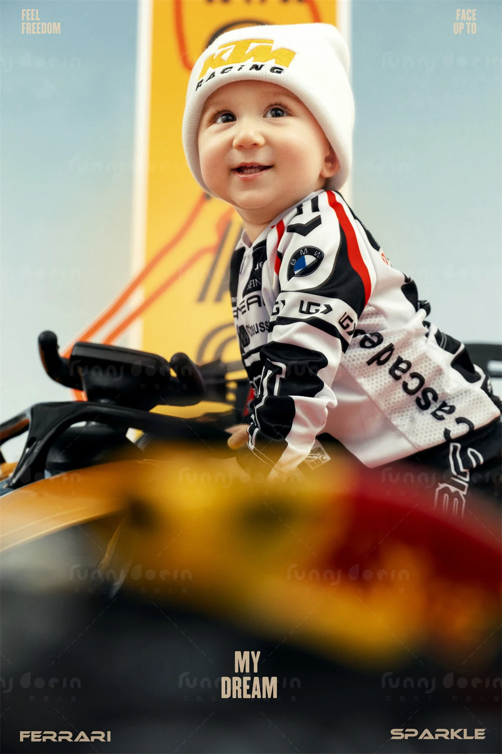 芳妮豆丁儿童摄影 风驰电掣