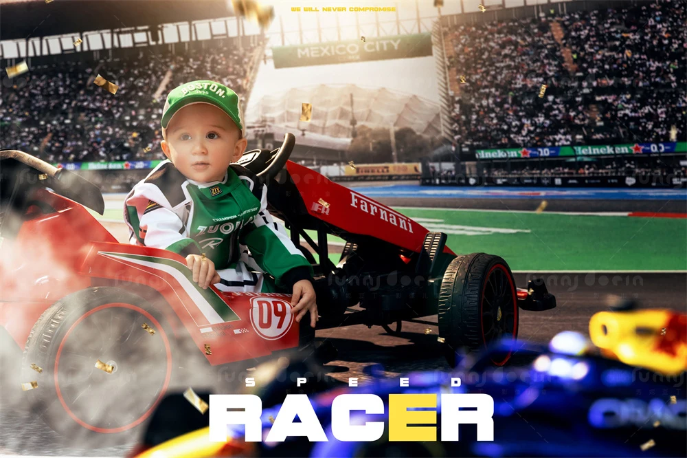 芳妮豆丁儿童摄影 飞驰人生