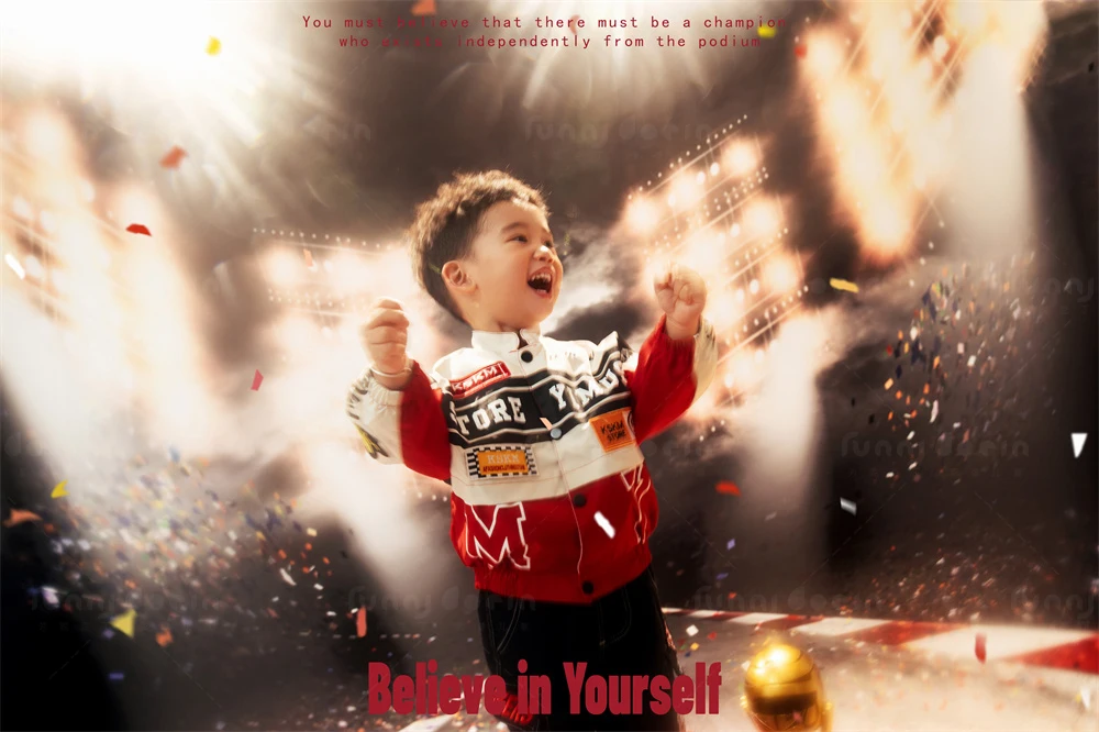 芳妮豆丁儿童摄影 夺冠时刻