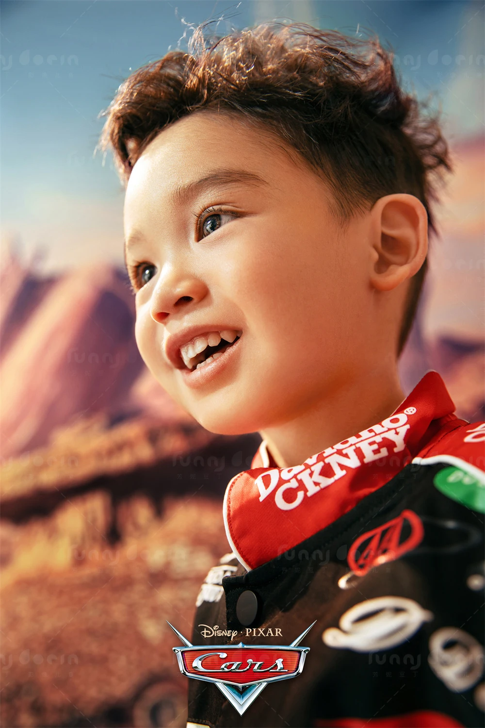 芳妮豆丁儿童摄影 赛车总动员