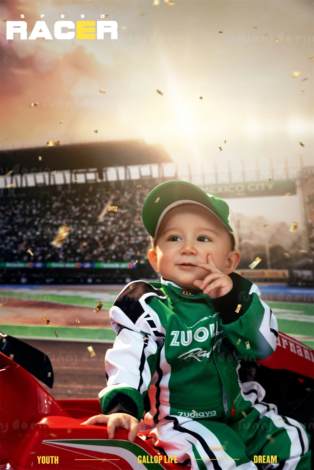 芳妮豆丁儿童摄影 飞驰人生