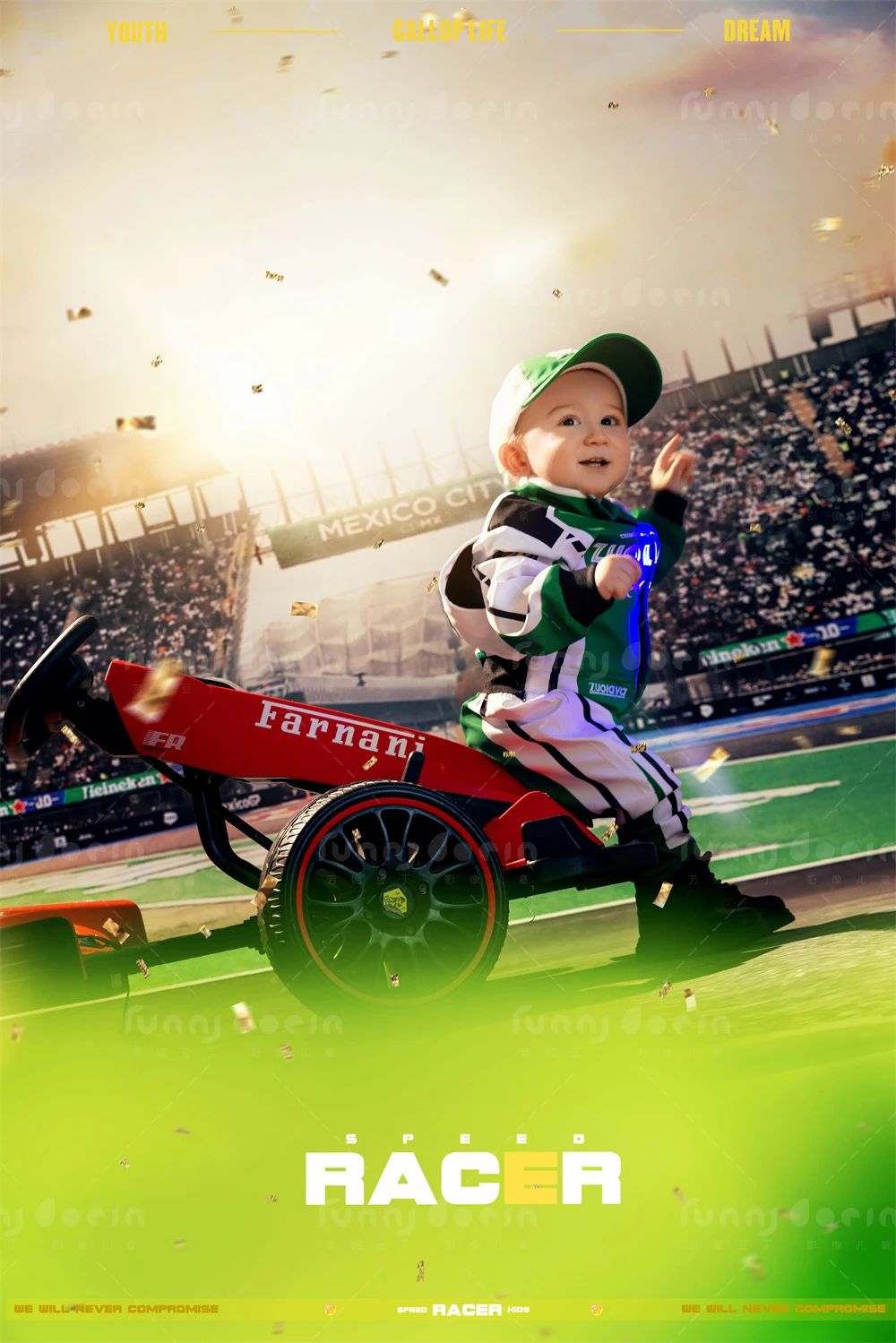 芳妮豆丁儿童摄影 飞驰人生