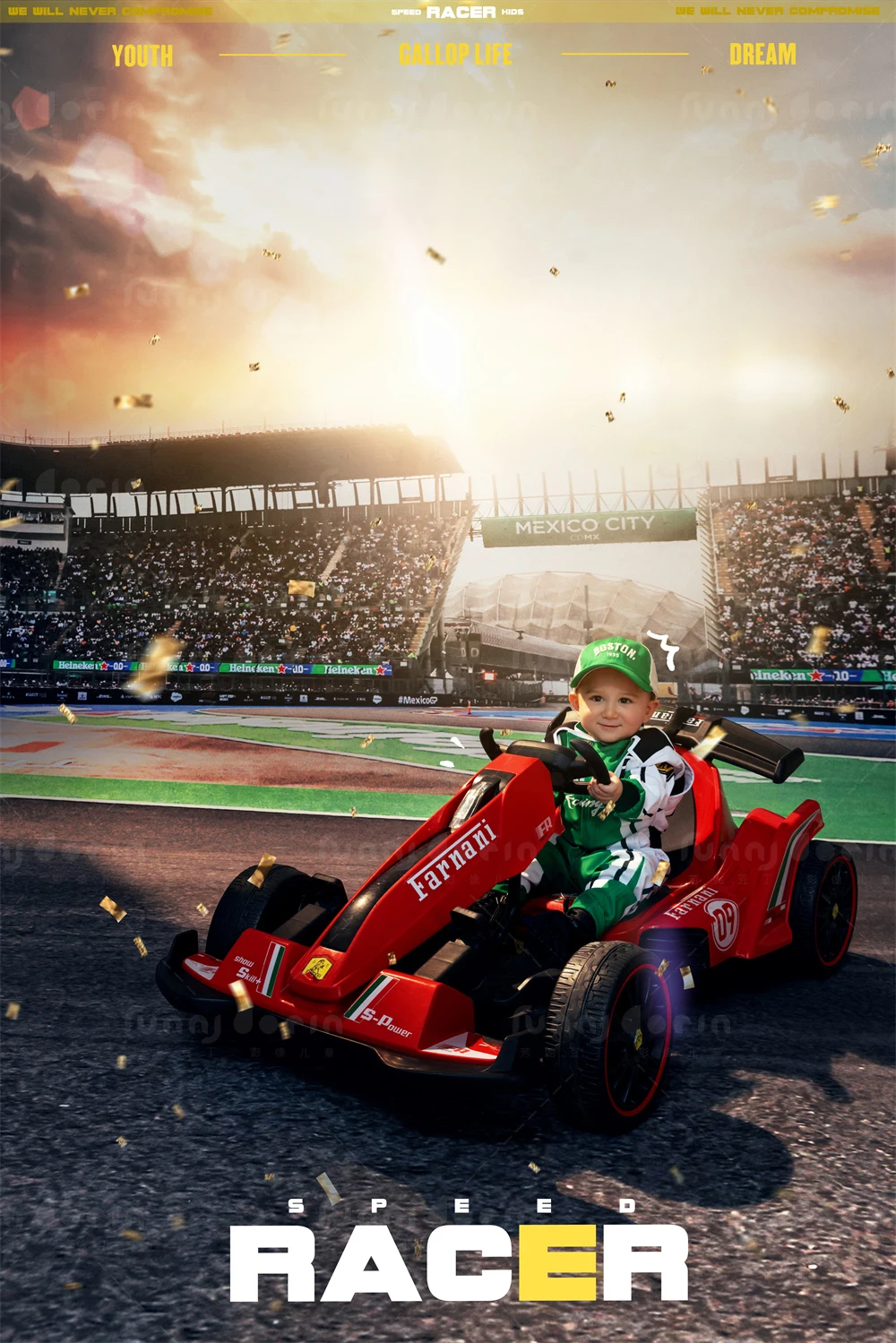 芳妮豆丁儿童摄影 飞驰人生