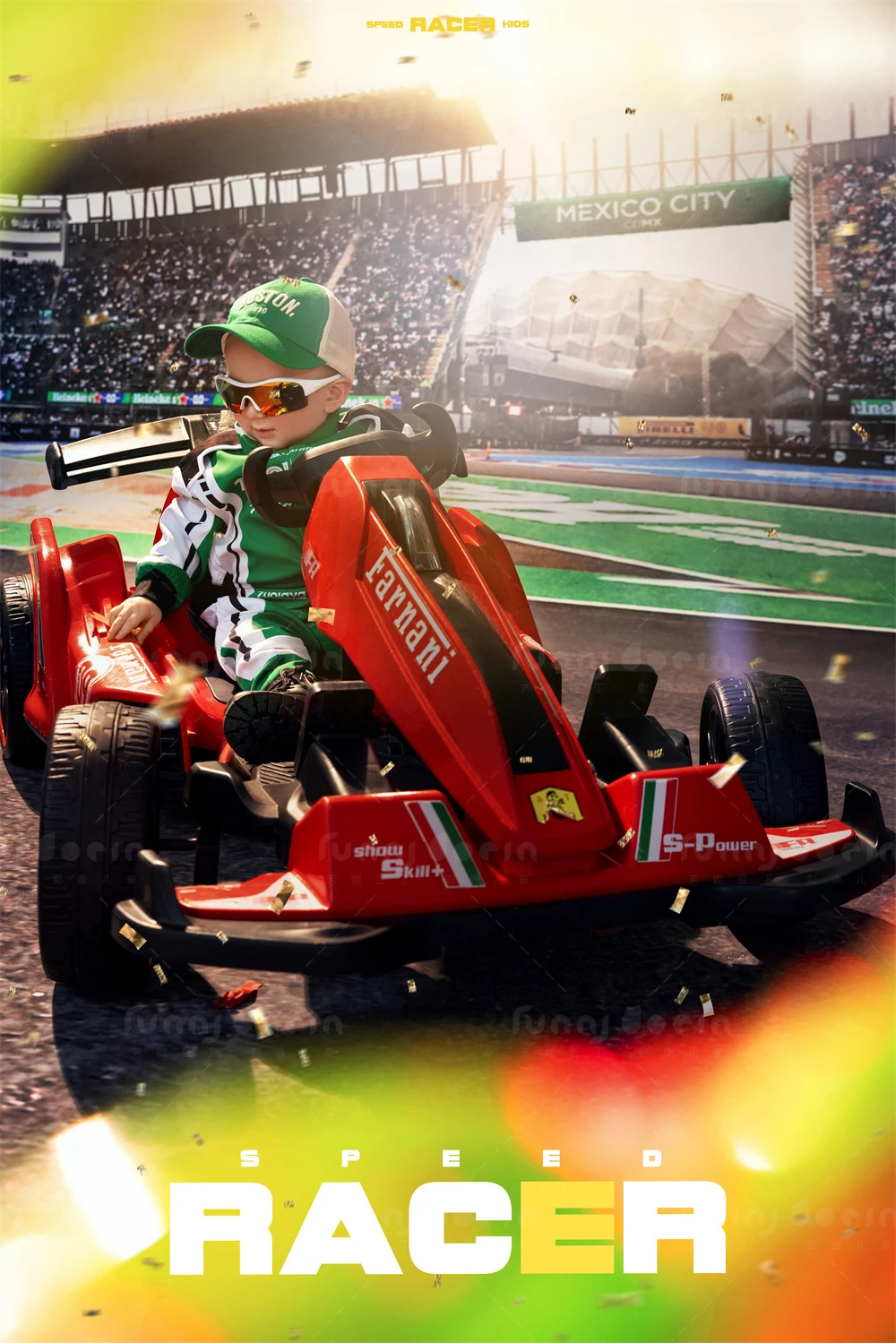 芳妮豆丁儿童摄影 飞驰人生