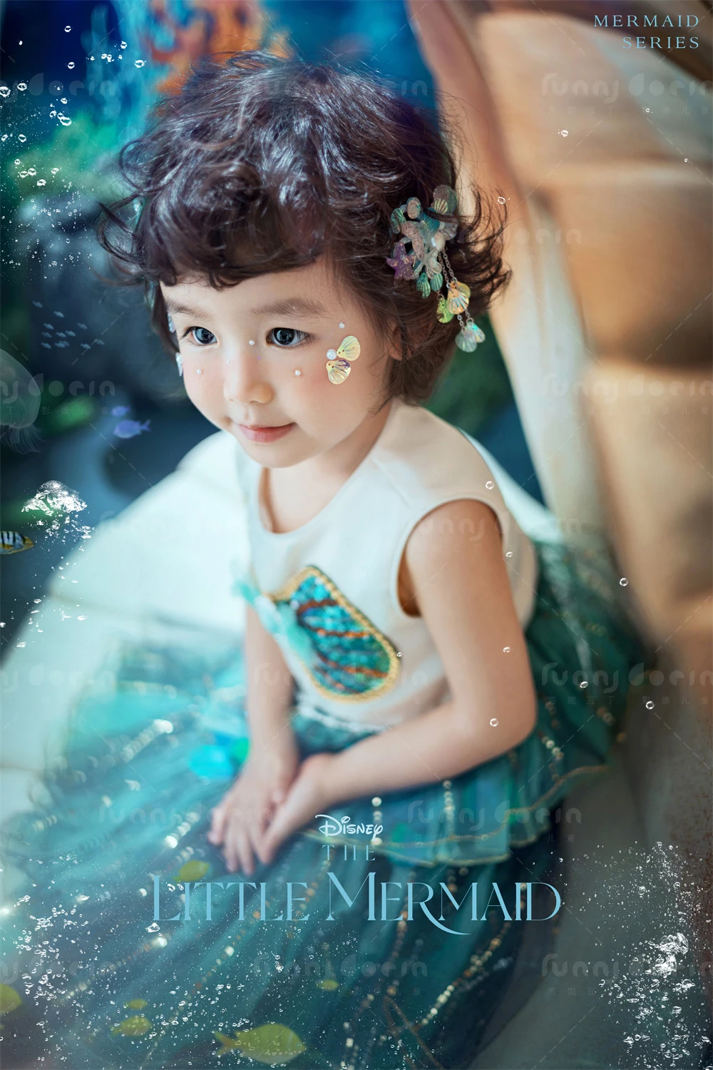 芳妮豆丁儿童摄影 海的女儿