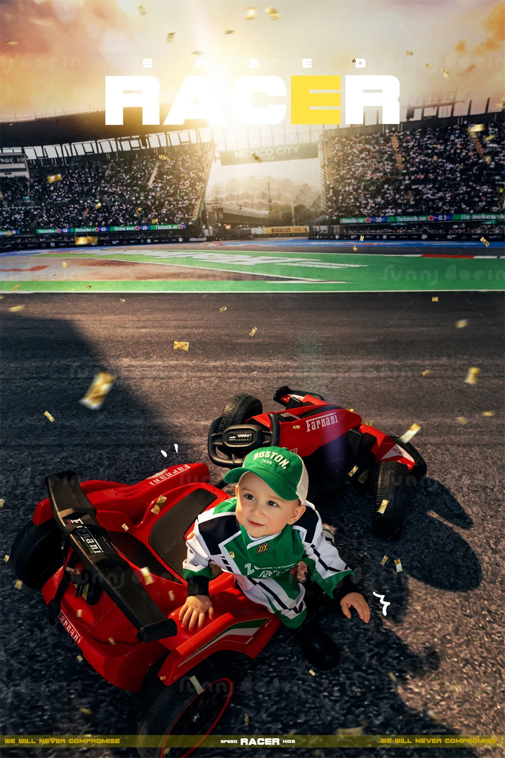 芳妮豆丁儿童摄影 飞驰人生