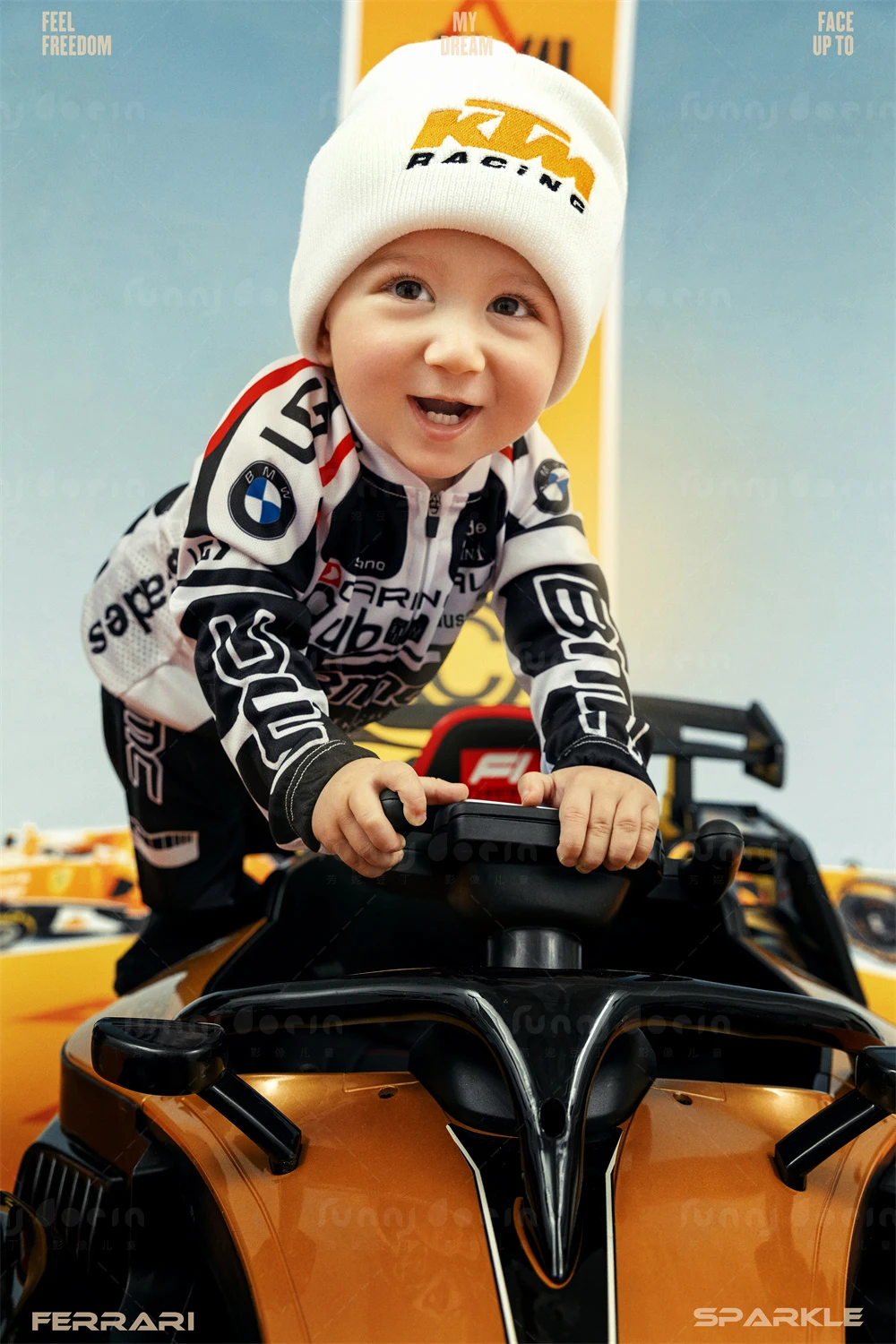 芳妮豆丁儿童摄影 风驰电掣