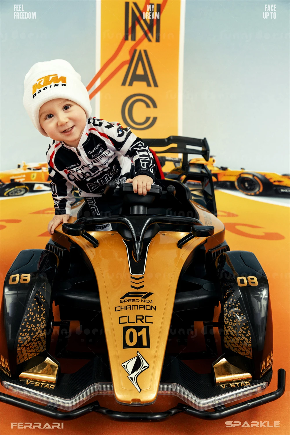 芳妮豆丁儿童摄影 风驰电掣