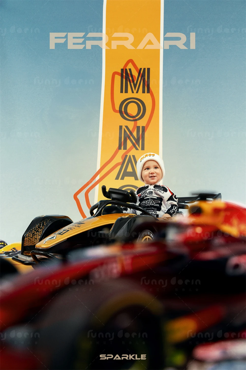 芳妮豆丁儿童摄影 风驰电掣