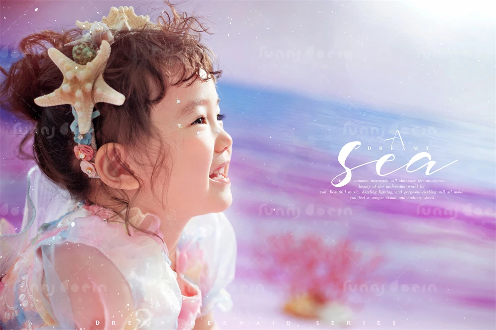 芳妮豆丁儿童摄影 童梦海滩