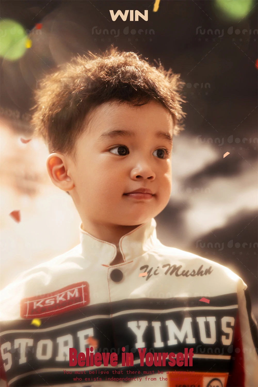 芳妮豆丁儿童摄影 夺冠时刻