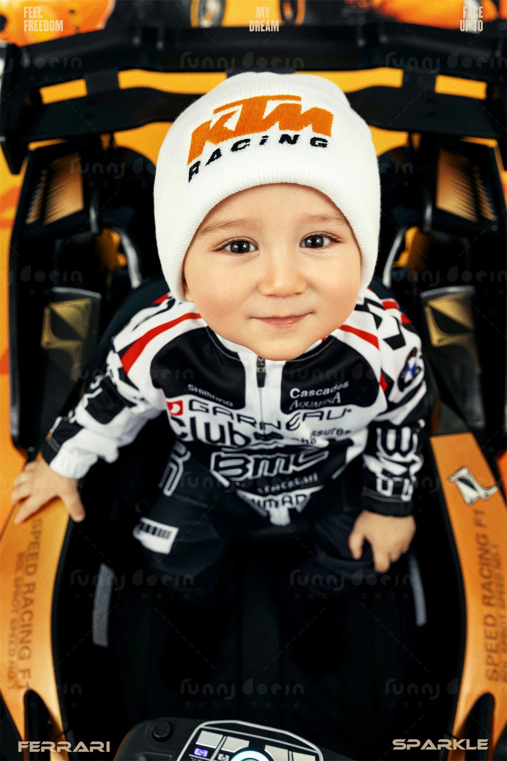 芳妮豆丁儿童摄影 风驰电掣