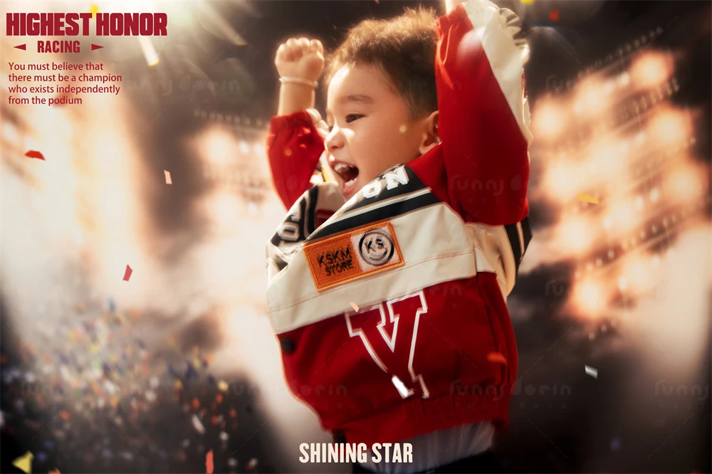 芳妮豆丁儿童摄影 夺冠时刻