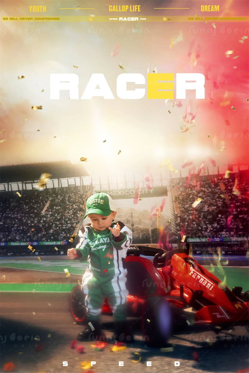 芳妮豆丁儿童摄影 飞驰人生