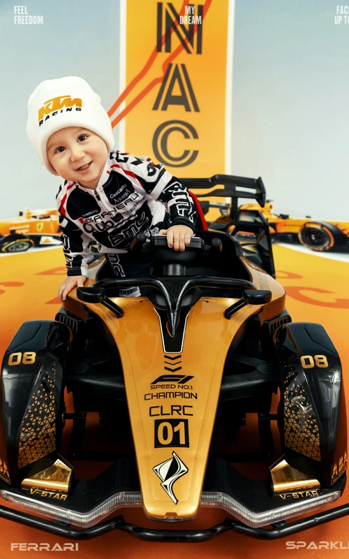 芳妮豆丁儿童摄影 风驰电掣