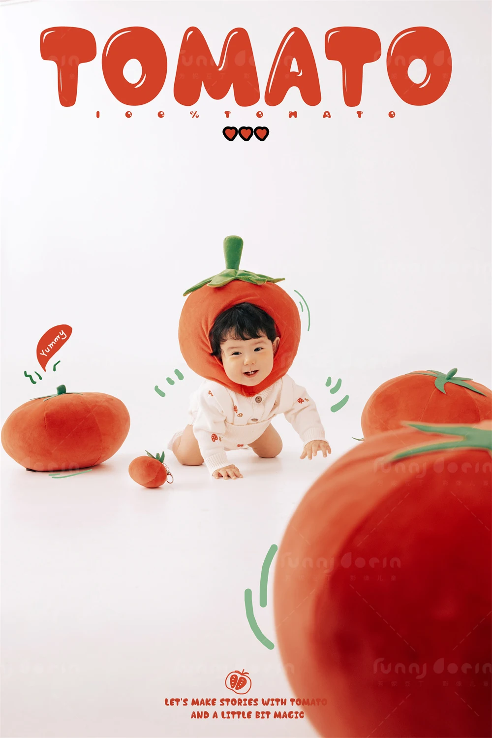 芳妮豆丁儿童摄影 番茄乐园