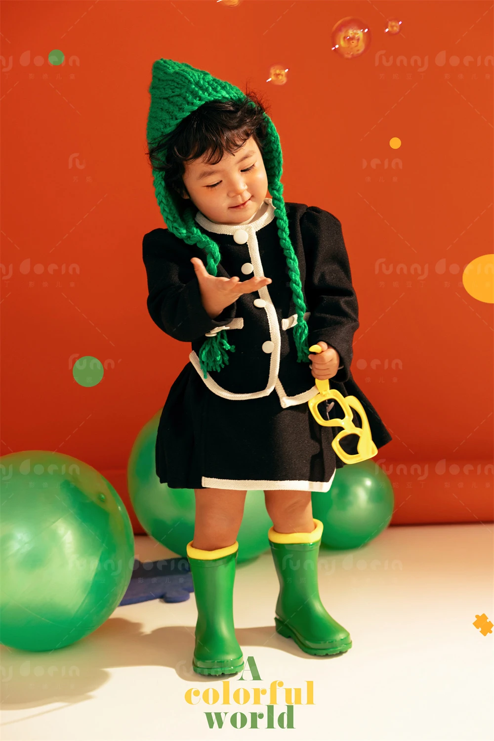 芳妮豆丁儿童摄影 潮玩甜心