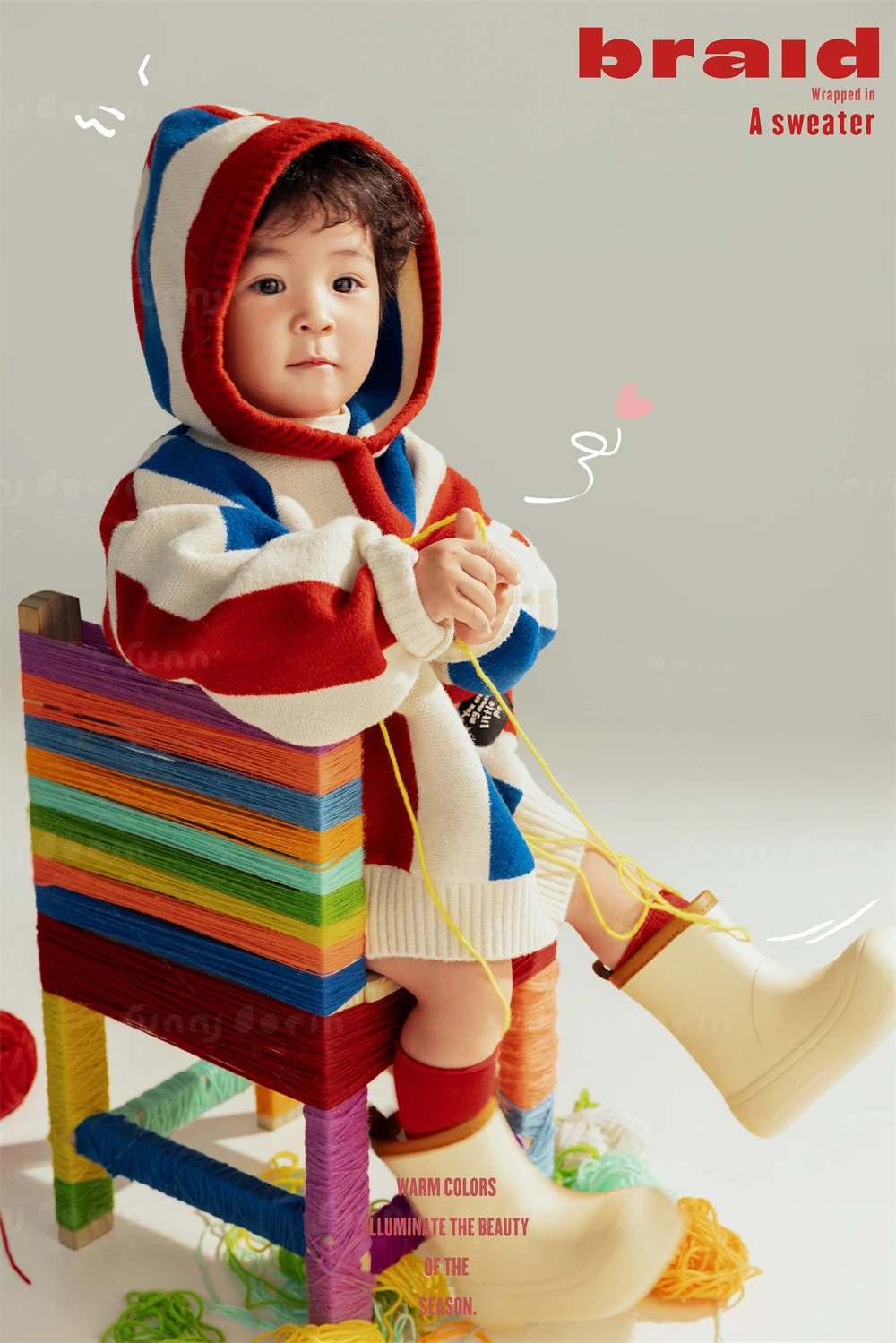 芳妮豆丁儿童摄影 七彩淘淘屋