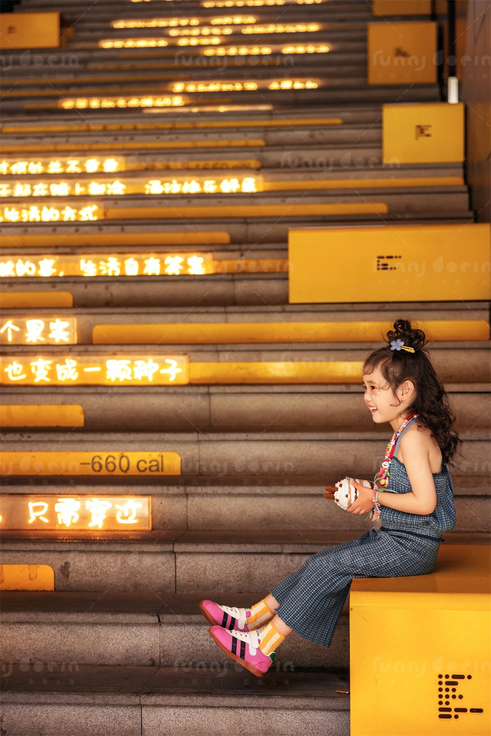 芳妮豆丁儿童摄影 梦想五线谱