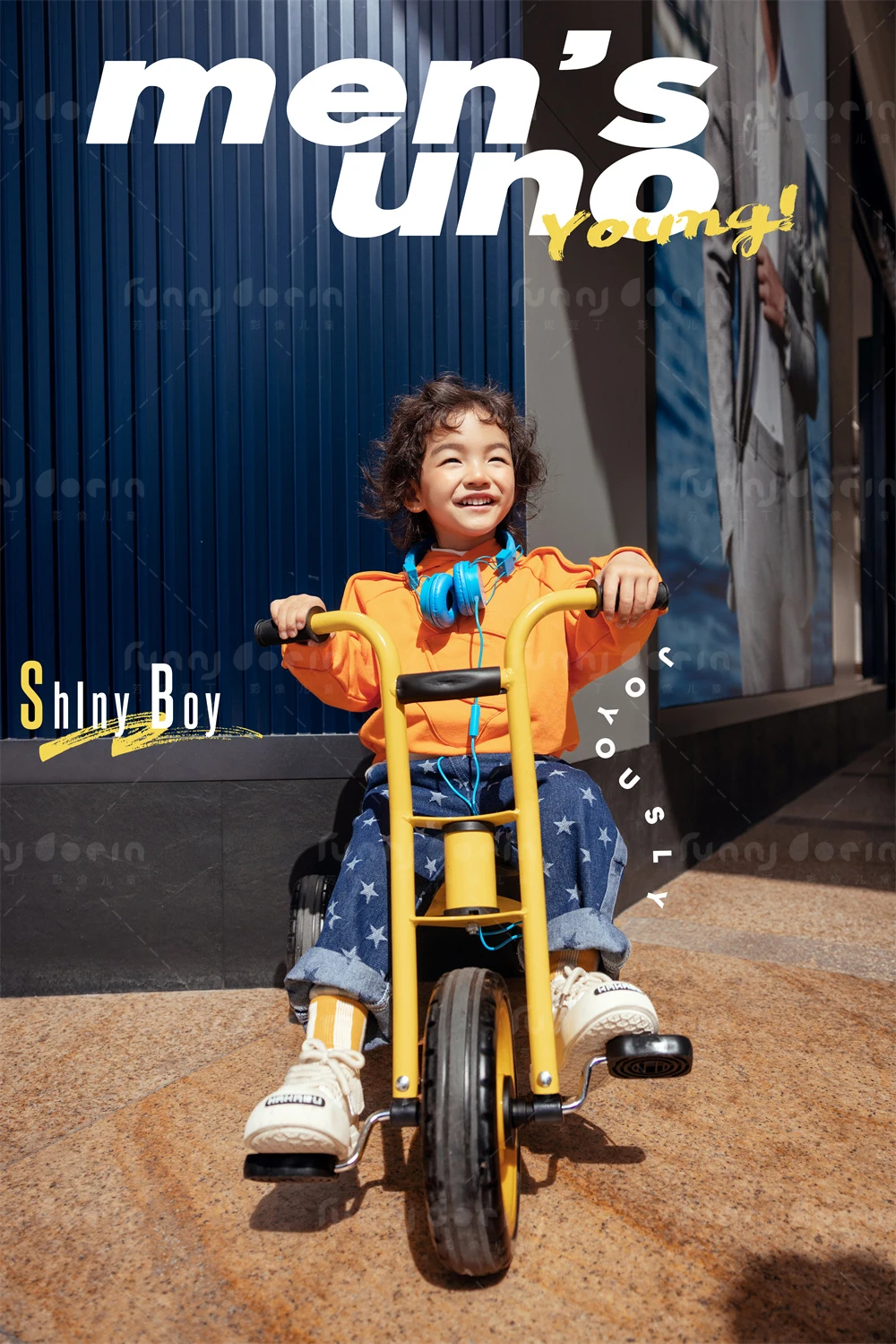 芳妮豆丁儿童摄影 橘子味の夏天